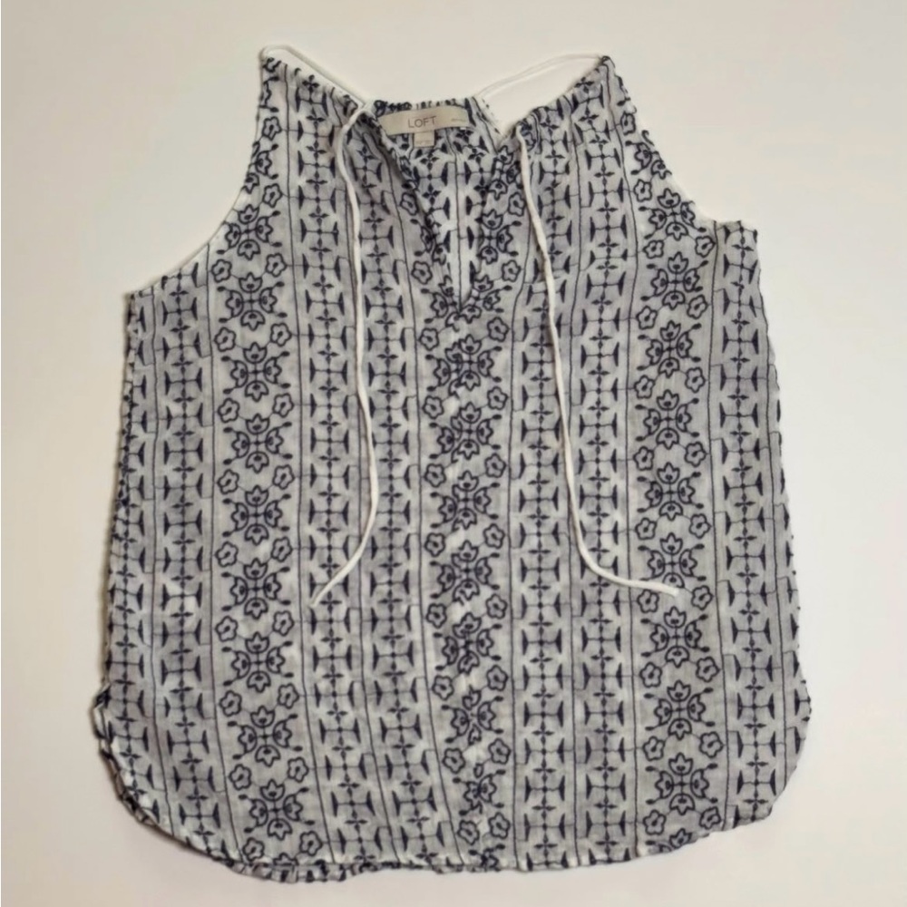 LOFT Embroidered Tank